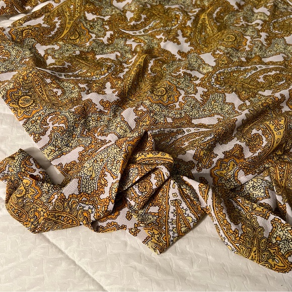Michael Kors Blouse Paisley Mandala Print Woman’s XL - Picture 3 of 6